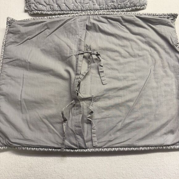 Ballard Designs Pick  Stitch Quilted Sham - Standard - Set Of Two - Picture 6 of 7